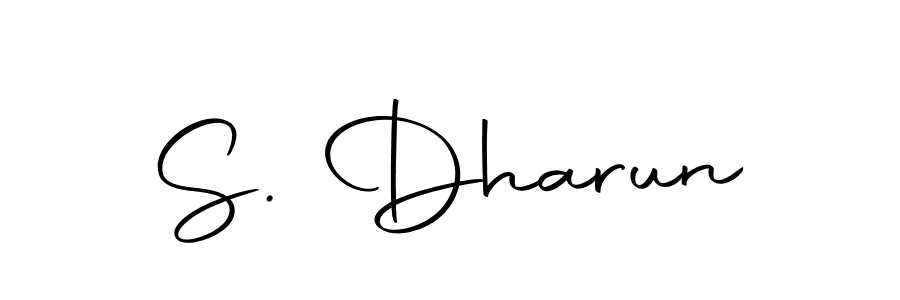 Create a beautiful signature design for name S. Dharun. With this signature (Autography-DOLnW) fonts, you can make a handwritten signature for free. S. Dharun signature style 10 images and pictures png