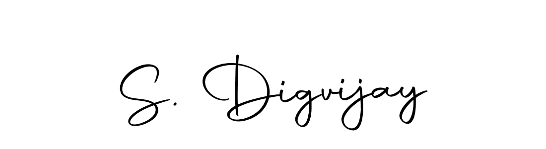 You should practise on your own different ways (Autography-DOLnW) to write your name (S. Digvijay) in signature. don't let someone else do it for you. S. Digvijay signature style 10 images and pictures png