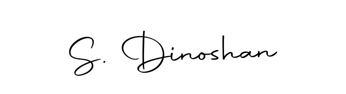 Design your own signature with our free online signature maker. With this signature software, you can create a handwritten (Autography-DOLnW) signature for name S. Dinoshan. S. Dinoshan signature style 10 images and pictures png