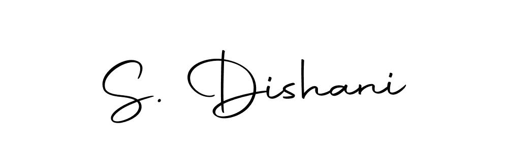 Make a beautiful signature design for name S. Dishani. With this signature (Autography-DOLnW) style, you can create a handwritten signature for free. S. Dishani signature style 10 images and pictures png