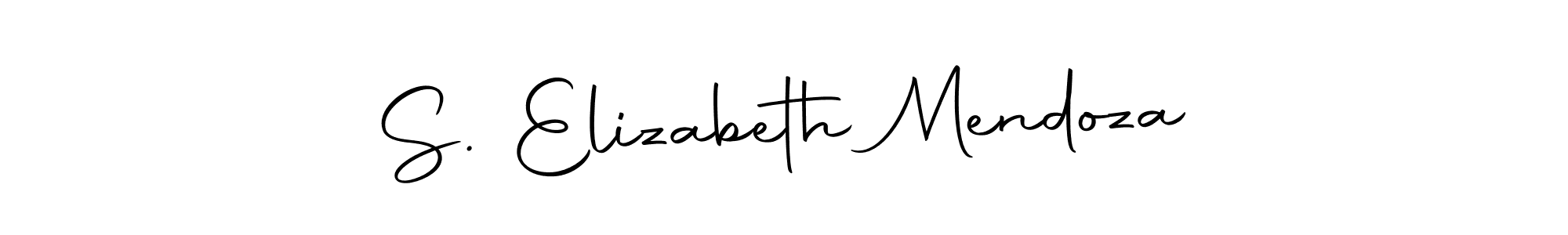 It looks lik you need a new signature style for name S. Elizabeth Mendoza. Design unique handwritten (Autography-DOLnW) signature with our free signature maker in just a few clicks. S. Elizabeth Mendoza signature style 10 images and pictures png