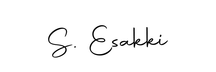 This is the best signature style for the S. Esakki name. Also you like these signature font (Autography-DOLnW). Mix name signature. S. Esakki signature style 10 images and pictures png