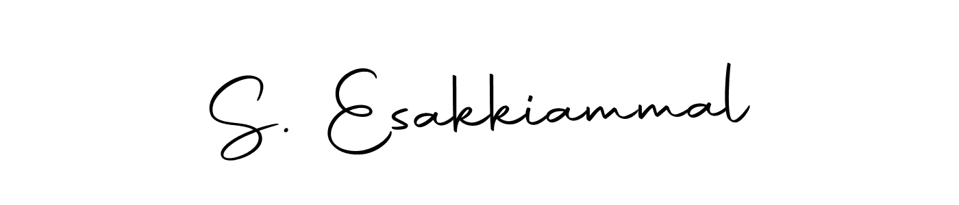 Also You can easily find your signature by using the search form. We will create S. Esakkiammal name handwritten signature images for you free of cost using Autography-DOLnW sign style. S. Esakkiammal signature style 10 images and pictures png