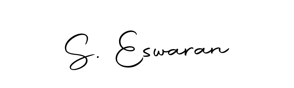 Create a beautiful signature design for name S. Eswaran. With this signature (Autography-DOLnW) fonts, you can make a handwritten signature for free. S. Eswaran signature style 10 images and pictures png