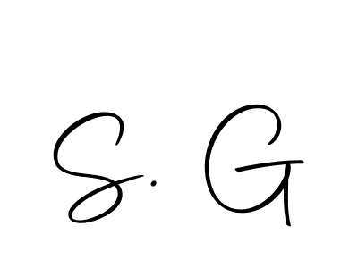 Design your own signature with our free online signature maker. With this signature software, you can create a handwritten (Autography-DOLnW) signature for name S. G. S. G signature style 10 images and pictures png