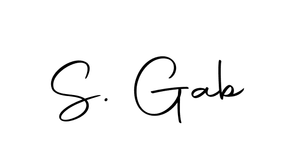 if you are searching for the best signature style for your name S. Gab. so please give up your signature search. here we have designed multiple signature styles  using Autography-DOLnW. S. Gab signature style 10 images and pictures png