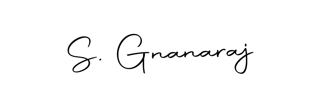 This is the best signature style for the S. Gnanaraj name. Also you like these signature font (Autography-DOLnW). Mix name signature. S. Gnanaraj signature style 10 images and pictures png