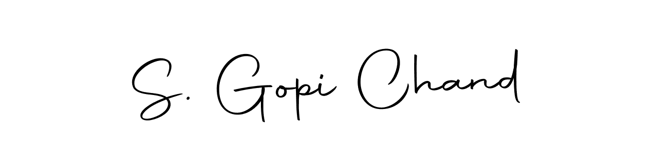 Create a beautiful signature design for name S. Gopi Chand. With this signature (Autography-DOLnW) fonts, you can make a handwritten signature for free. S. Gopi Chand signature style 10 images and pictures png