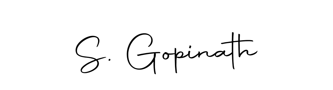 You can use this online signature creator to create a handwritten signature for the name S. Gopinath. This is the best online autograph maker. S. Gopinath signature style 10 images and pictures png