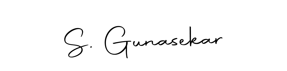 How to make S. Gunasekar signature? Autography-DOLnW is a professional autograph style. Create handwritten signature for S. Gunasekar name. S. Gunasekar signature style 10 images and pictures png