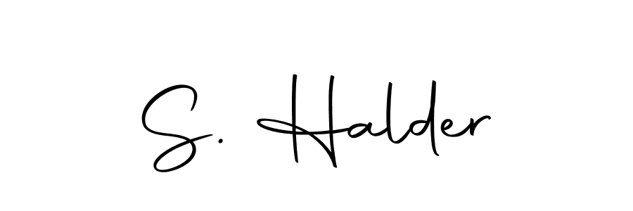 Similarly Autography-DOLnW is the best handwritten signature design. Signature creator online .You can use it as an online autograph creator for name S. Halder. S. Halder signature style 10 images and pictures png