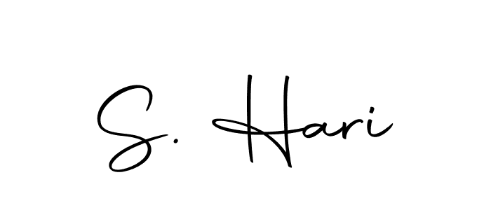 You should practise on your own different ways (Autography-DOLnW) to write your name (S. Hari) in signature. don't let someone else do it for you. S. Hari signature style 10 images and pictures png