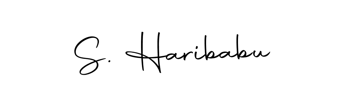 You should practise on your own different ways (Autography-DOLnW) to write your name (S. Haribabu) in signature. don't let someone else do it for you. S. Haribabu signature style 10 images and pictures png