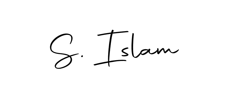 if you are searching for the best signature style for your name S. Islam. so please give up your signature search. here we have designed multiple signature styles  using Autography-DOLnW. S. Islam signature style 10 images and pictures png