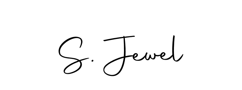 You should practise on your own different ways (Autography-DOLnW) to write your name (S. Jewel) in signature. don't let someone else do it for you. S. Jewel signature style 10 images and pictures png