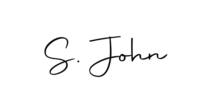 Make a beautiful signature design for name S. John. Use this online signature maker to create a handwritten signature for free. S. John signature style 10 images and pictures png