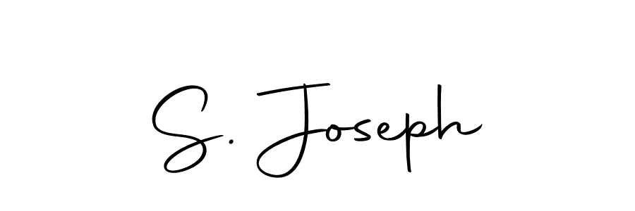 Similarly Autography-DOLnW is the best handwritten signature design. Signature creator online .You can use it as an online autograph creator for name S. Joseph. S. Joseph signature style 10 images and pictures png