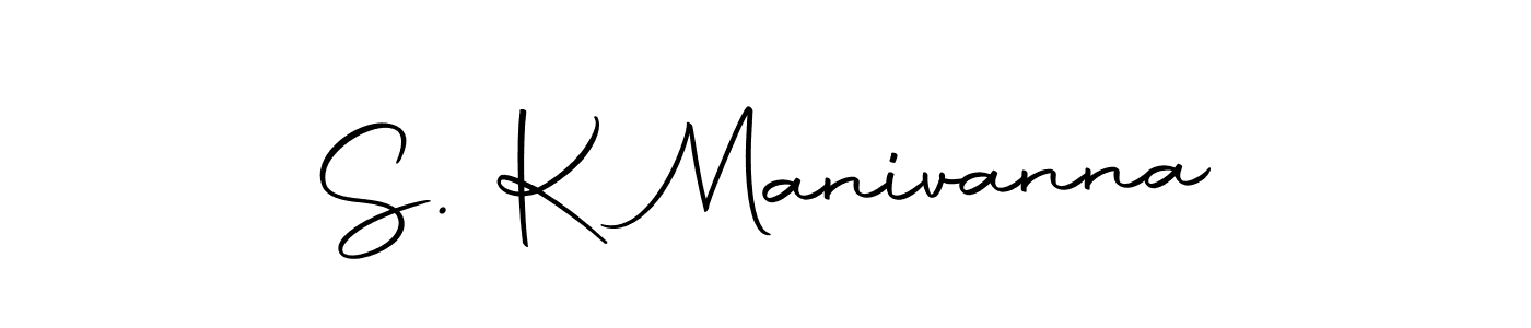 The best way (Autography-DOLnW) to make a short signature is to pick only two or three words in your name. The name S. K Manivanna include a total of six letters. For converting this name. S. K Manivanna signature style 10 images and pictures png