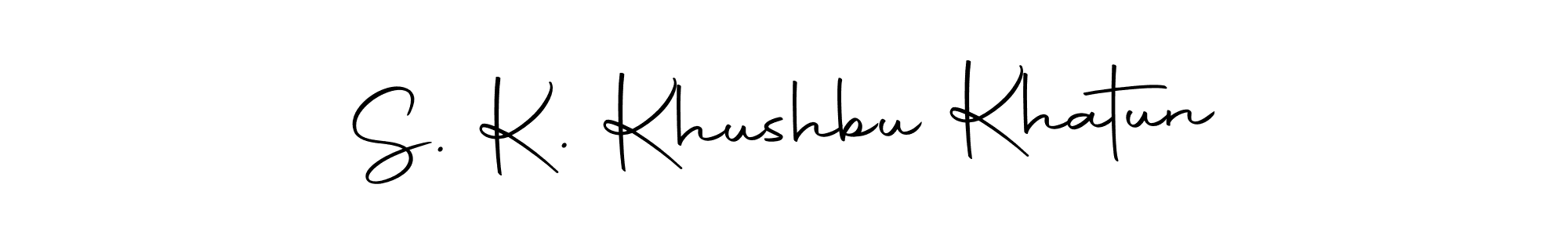 You can use this online signature creator to create a handwritten signature for the name S. K. Khushbu Khatun. This is the best online autograph maker. S. K. Khushbu Khatun signature style 10 images and pictures png