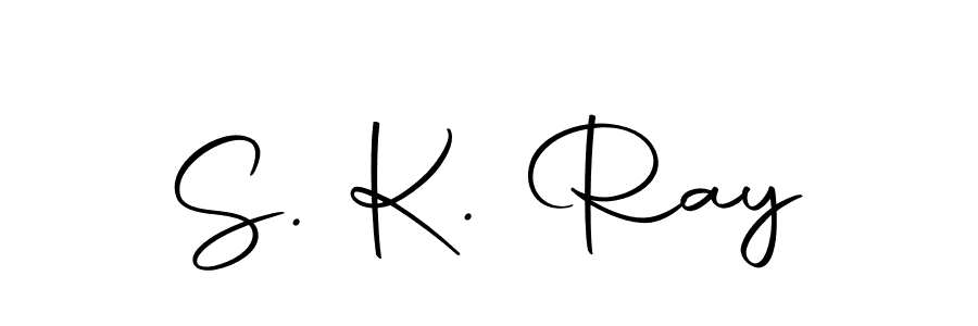 Create a beautiful signature design for name S. K. Ray. With this signature (Autography-DOLnW) fonts, you can make a handwritten signature for free. S. K. Ray signature style 10 images and pictures png