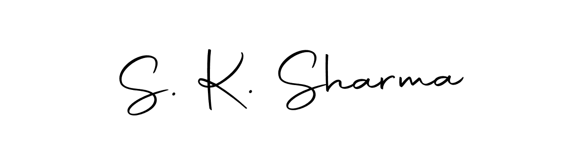 if you are searching for the best signature style for your name S. K. Sharma. so please give up your signature search. here we have designed multiple signature styles  using Autography-DOLnW. S. K. Sharma signature style 10 images and pictures png