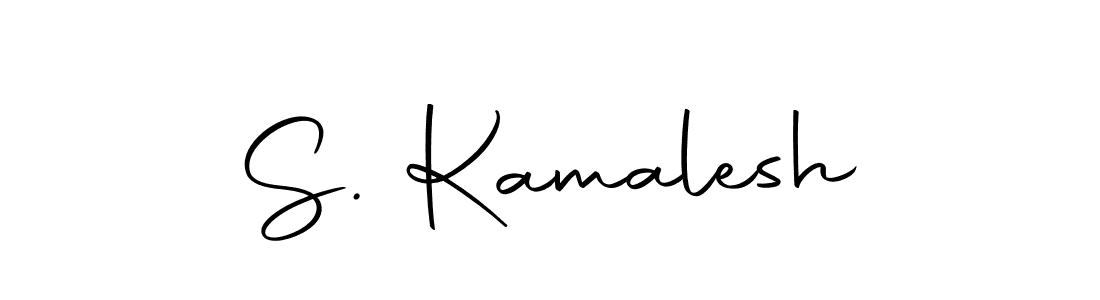 Create a beautiful signature design for name S. Kamalesh. With this signature (Autography-DOLnW) fonts, you can make a handwritten signature for free. S. Kamalesh signature style 10 images and pictures png