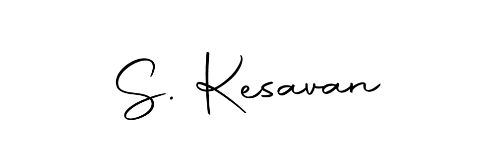 Make a beautiful signature design for name S. Kesavan. With this signature (Autography-DOLnW) style, you can create a handwritten signature for free. S. Kesavan signature style 10 images and pictures png