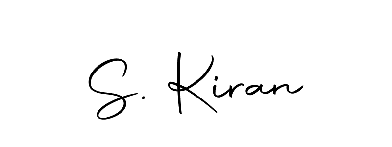 Design your own signature with our free online signature maker. With this signature software, you can create a handwritten (Autography-DOLnW) signature for name S. Kiran. S. Kiran signature style 10 images and pictures png