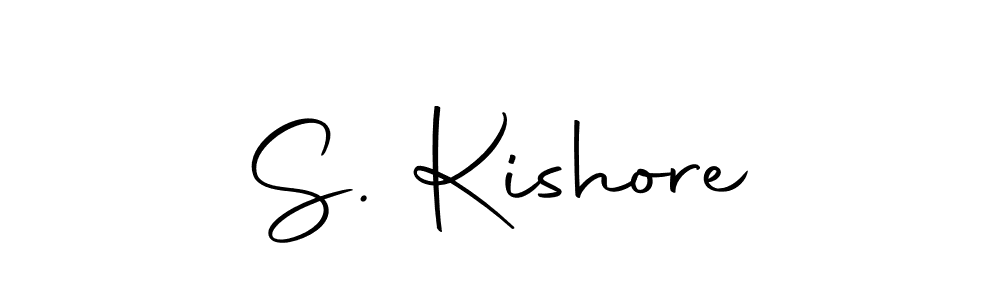 How to make S. Kishore signature? Autography-DOLnW is a professional autograph style. Create handwritten signature for S. Kishore name. S. Kishore signature style 10 images and pictures png