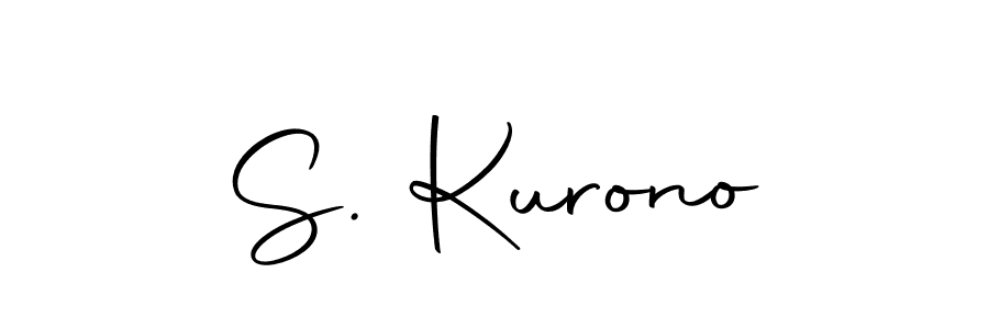 Use a signature maker to create a handwritten signature online. With this signature software, you can design (Autography-DOLnW) your own signature for name S. Kurono. S. Kurono signature style 10 images and pictures png