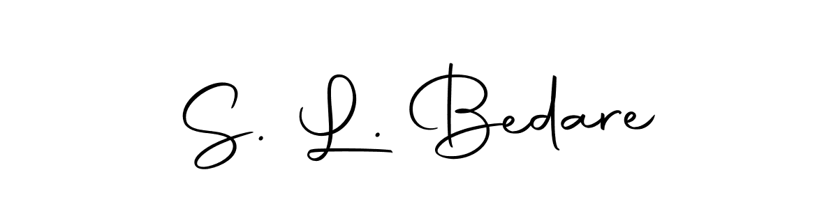 Also we have S. L. Bedare name is the best signature style. Create professional handwritten signature collection using Autography-DOLnW autograph style. S. L. Bedare signature style 10 images and pictures png
