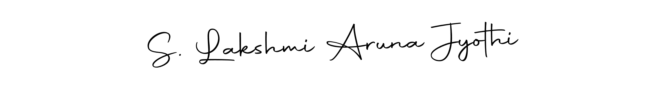 Also You can easily find your signature by using the search form. We will create S. Lakshmi Aruna Jyothi name handwritten signature images for you free of cost using Autography-DOLnW sign style. S. Lakshmi Aruna Jyothi signature style 10 images and pictures png