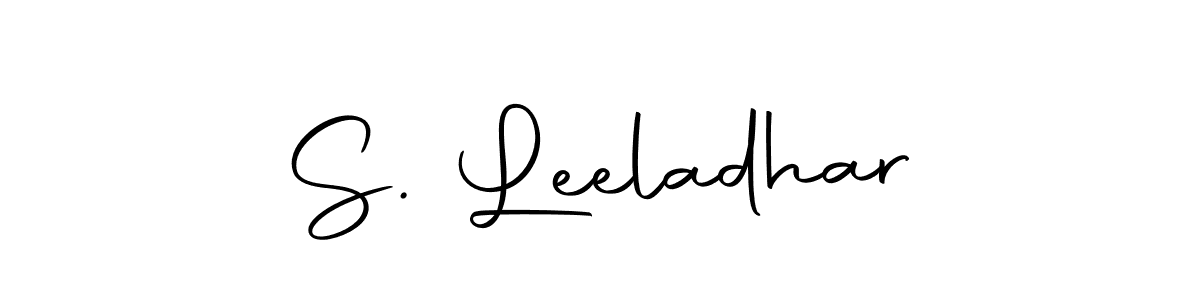 Check out images of Autograph of S. Leeladhar name. Actor S. Leeladhar Signature Style. Autography-DOLnW is a professional sign style online. S. Leeladhar signature style 10 images and pictures png