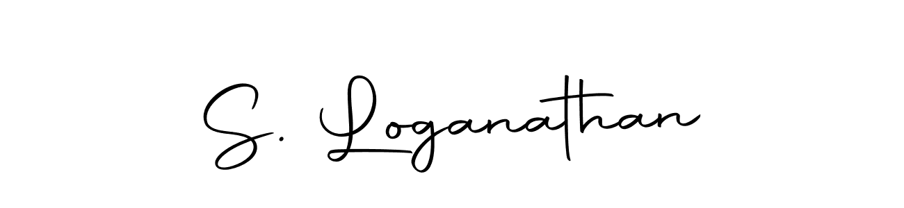 You should practise on your own different ways (Autography-DOLnW) to write your name (S. Loganathan) in signature. don't let someone else do it for you. S. Loganathan signature style 10 images and pictures png