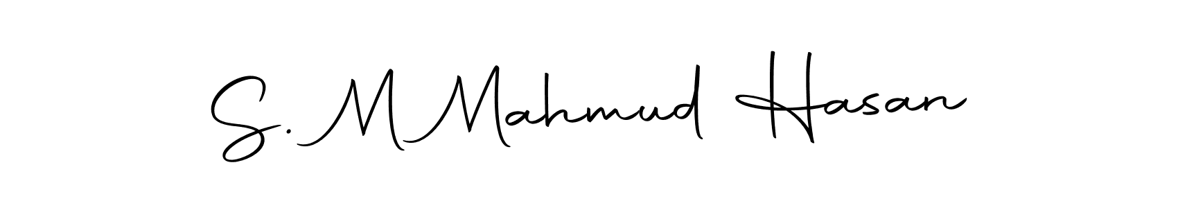 Similarly Autography-DOLnW is the best handwritten signature design. Signature creator online .You can use it as an online autograph creator for name S. M Mahmud Hasan. S. M Mahmud Hasan signature style 10 images and pictures png