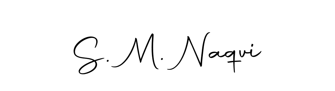 Make a beautiful signature design for name S. M. Naqvi. Use this online signature maker to create a handwritten signature for free. S. M. Naqvi signature style 10 images and pictures png