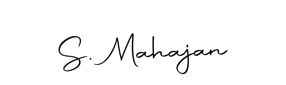 You should practise on your own different ways (Autography-DOLnW) to write your name (S. Mahajan) in signature. don't let someone else do it for you. S. Mahajan signature style 10 images and pictures png