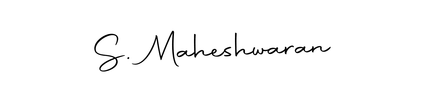 Use a signature maker to create a handwritten signature online. With this signature software, you can design (Autography-DOLnW) your own signature for name S. Maheshwaran. S. Maheshwaran signature style 10 images and pictures png