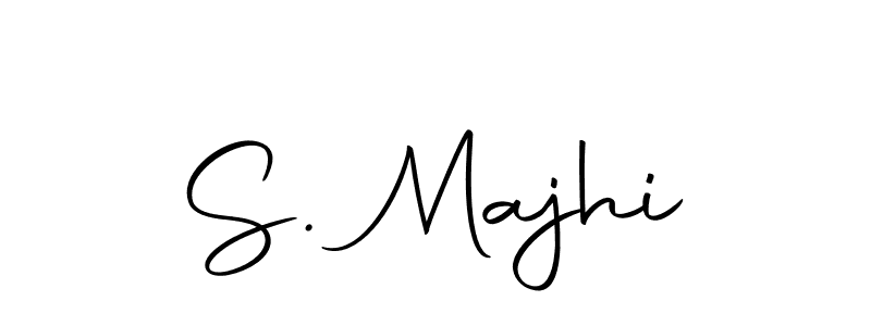 How to make S. Majhi name signature. Use Autography-DOLnW style for creating short signs online. This is the latest handwritten sign. S. Majhi signature style 10 images and pictures png