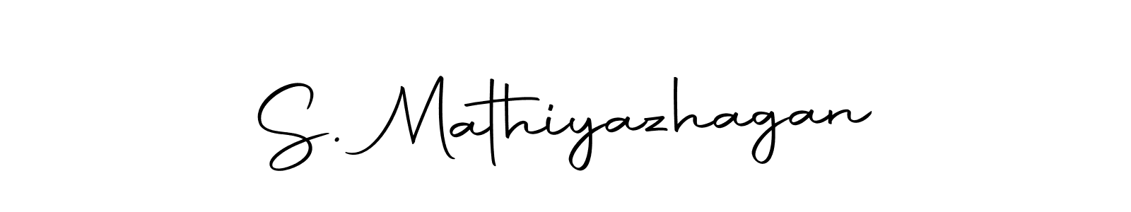 Use a signature maker to create a handwritten signature online. With this signature software, you can design (Autography-DOLnW) your own signature for name S. Mathiyazhagan. S. Mathiyazhagan signature style 10 images and pictures png