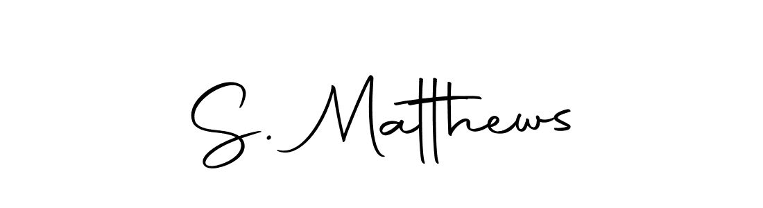 Use a signature maker to create a handwritten signature online. With this signature software, you can design (Autography-DOLnW) your own signature for name S. Matthews. S. Matthews signature style 10 images and pictures png