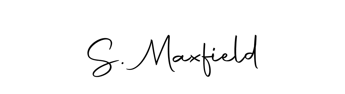 Use a signature maker to create a handwritten signature online. With this signature software, you can design (Autography-DOLnW) your own signature for name S. Maxfield. S. Maxfield signature style 10 images and pictures png