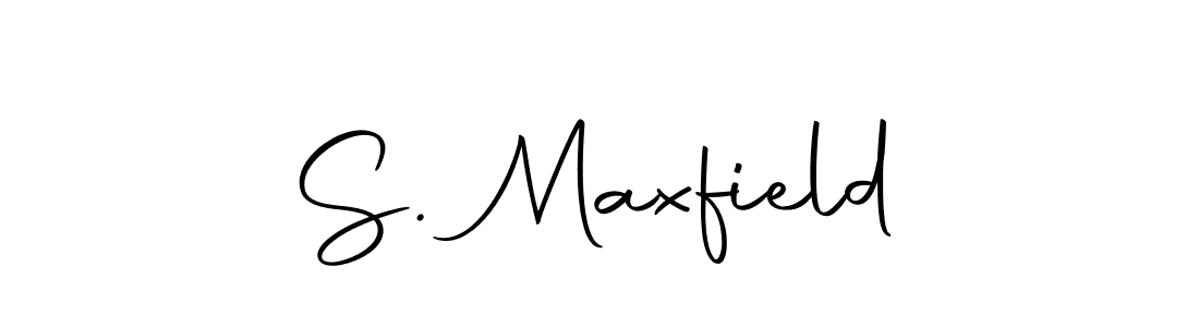 Use a signature maker to create a handwritten signature online. With this signature software, you can design (Autography-DOLnW) your own signature for name S. Maxfield. S. Maxfield signature style 10 images and pictures png