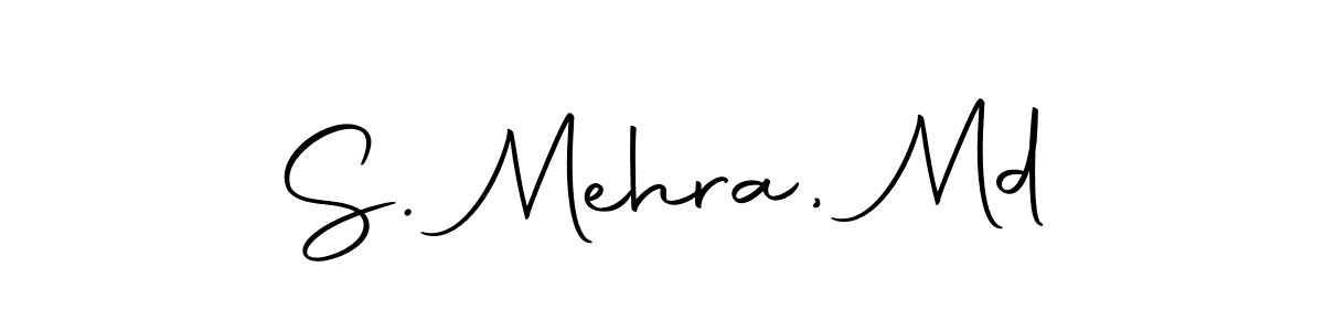 The best way (Autography-DOLnW) to make a short signature is to pick only two or three words in your name. The name S. Mehra, Md include a total of six letters. For converting this name. S. Mehra, Md signature style 10 images and pictures png