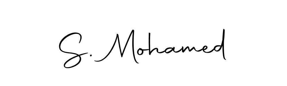 The best way (Autography-DOLnW) to make a short signature is to pick only two or three words in your name. The name S. Mohamed include a total of six letters. For converting this name. S. Mohamed signature style 10 images and pictures png