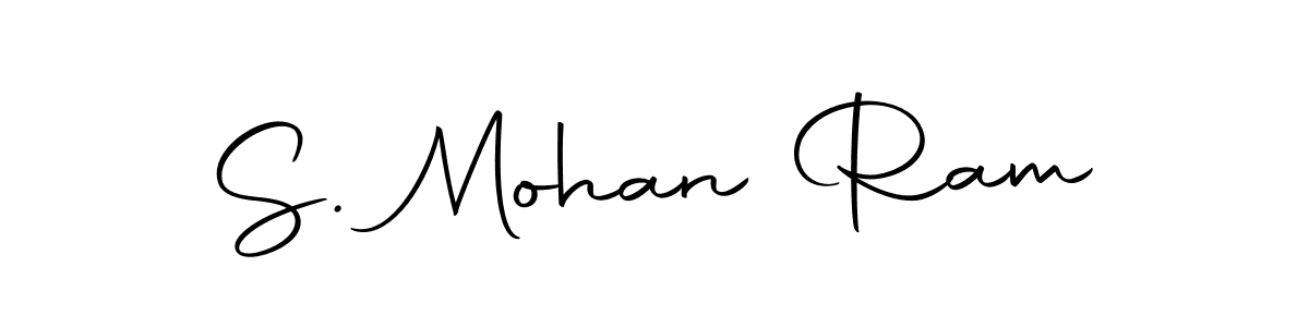Also we have S. Mohan Ram name is the best signature style. Create professional handwritten signature collection using Autography-DOLnW autograph style. S. Mohan Ram signature style 10 images and pictures png