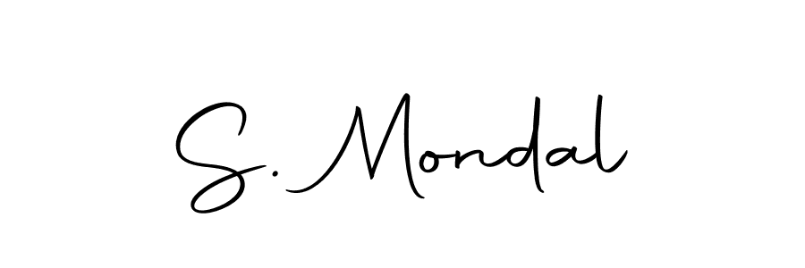 Create a beautiful signature design for name S. Mondal. With this signature (Autography-DOLnW) fonts, you can make a handwritten signature for free. S. Mondal signature style 10 images and pictures png