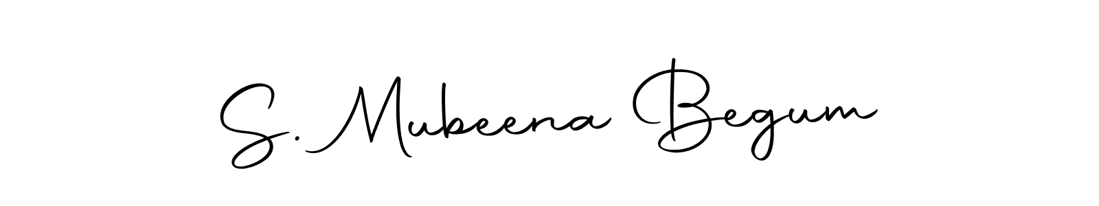 Once you've used our free online signature maker to create your best signature Autography-DOLnW style, it's time to enjoy all of the benefits that S. Mubeena Begum name signing documents. S. Mubeena Begum signature style 10 images and pictures png