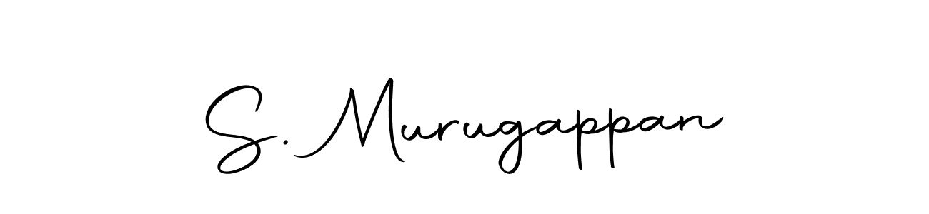 You should practise on your own different ways (Autography-DOLnW) to write your name (S. Murugappan) in signature. don't let someone else do it for you. S. Murugappan signature style 10 images and pictures png