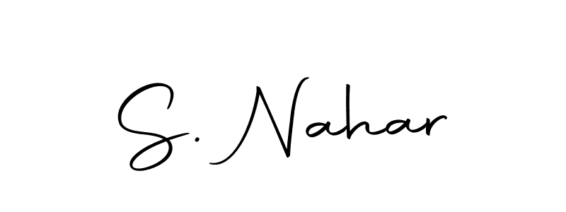 Autography-DOLnW is a professional signature style that is perfect for those who want to add a touch of class to their signature. It is also a great choice for those who want to make their signature more unique. Get S. Nahar name to fancy signature for free. S. Nahar signature style 10 images and pictures png